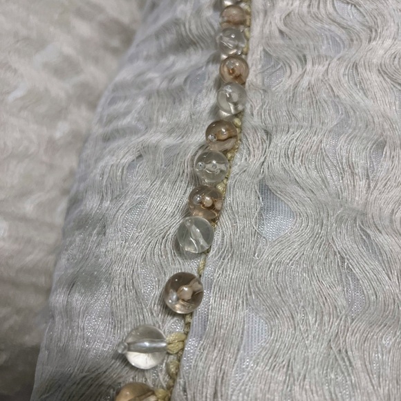 EASTERN ACCENTS -Harper Sheer Overlay Euro Sham , Set of 3 - Picture 12 of 16